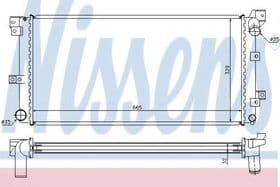 Радиатор охлаждения двигателя Радиатор охлаждения двигателя