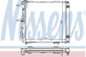 Радіатор охолодження двигуна