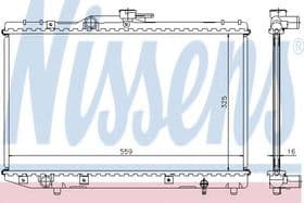Радиатор охлаждения двигателя