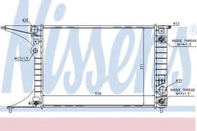 Радіатор охолодження двигуна