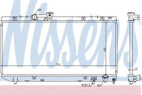 Радіатор охолодження двигуна