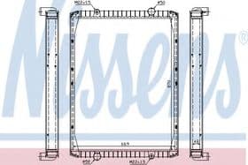 Радіатор охолодження двигуна