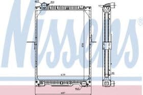 Радиатор охлаждения двигателя Радиатор охлаждения двигателя