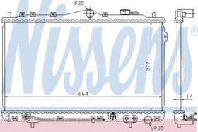 Радіатор охолодження двигуна Радіатор охолодження двигуна