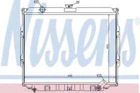 Радиатор охлаждения двигателя