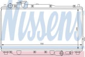 Радіатор охолодження двигуна