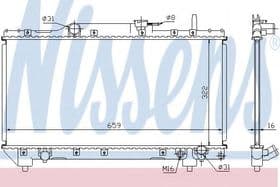 Радиатор охлаждения двигателя
