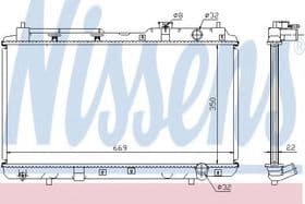 Радіатор охолодження двигуна