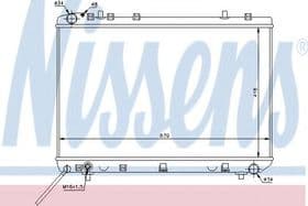 Радіатор охолодження двигуна