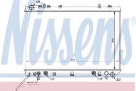 Радіатор охолодження двигуна