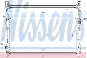 Радиатор охлаждения двигателя Радиатор охлаждения двигателя