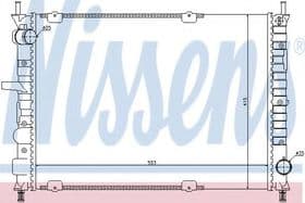 Радіатор охолодження двигуна Радіатор охолодження двигуна