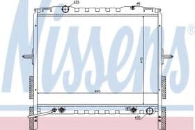 Радіатор охолодження двигуна Радіатор охолодження двигуна