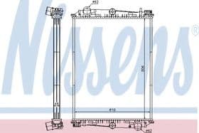 Радіатор охолодження двигуна Радіатор охолодження двигуна