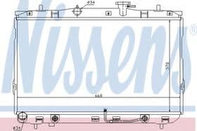 Радіатор охолодження двигуна