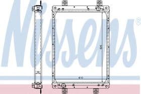 Радіатор охолодження двигуна