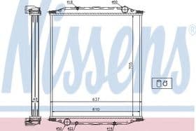 Радіатор охолодження двигуна