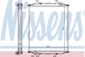 Радіатор охолодження двигуна