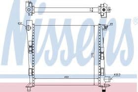 Радіатор охолодження двигуна