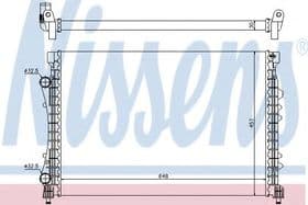 Радіатор охолодження двигуна
