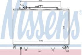 Радіатор охолодження двигуна Радіатор охолодження двигуна