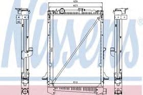 Радіатор охолодження двигуна Радіатор охолодження двигуна