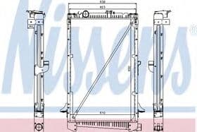 Радиатор охлаждения двигателя Радиатор охлаждения двигателя
