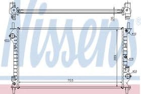 Радиатор охлаждения двигателя Радиатор охлаждения двигателя