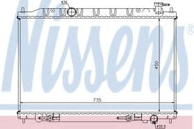 Радіатор охолодження двигуна