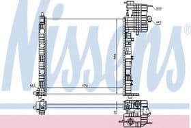 Радиатор охлаждения двигателя Радиатор охлаждения двигателя