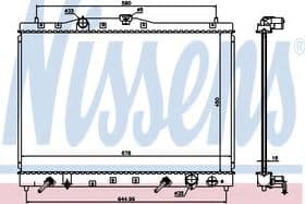 Радіатор охолодження двигуна Радіатор охолодження двигуна