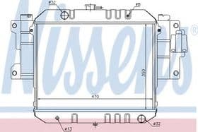 Радіатор охолодження двигуна