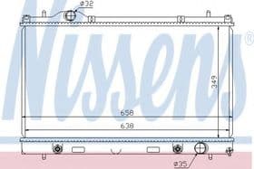 Радіатор охолодження двигуна