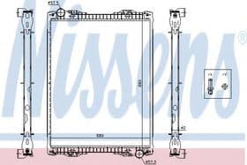 Радиатор охлаждения двигателя Радиатор охлаждения двигателя