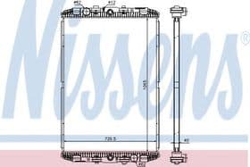 Радіатор охолодження двигуна Радіатор охолодження двигуна