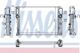 Радіатор охолодження двигуна
