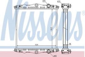 Радіатор охолодження двигуна