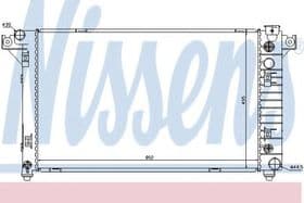 Радиатор охлаждения двигателя