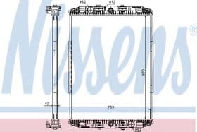Радіатор охолодження двигуна