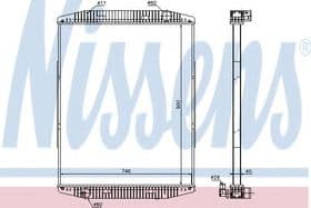 Радиатор охлаждения двигателя Радиатор охлаждения двигателя