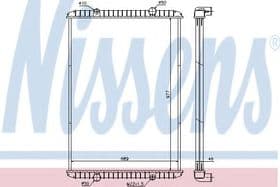 Радиатор охлаждения двигателя Радиатор охлаждения двигателя