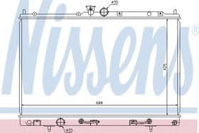 Радиатор охлаждения двигателя Радиатор охлаждения двигателя