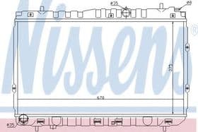 Радіатор охолодження двигуна