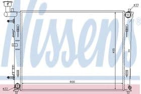 Радиатор охлаждения двигателя Радиатор охлаждения двигателя