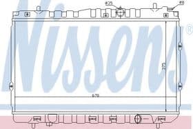 Радіатор охолодження двигуна