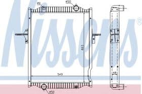 Радиатор охлаждения двигателя Радиатор охлаждения двигателя