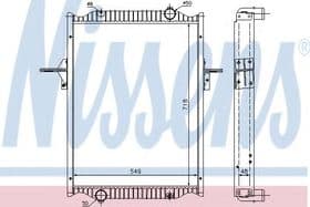 Радіатор охолодження двигуна