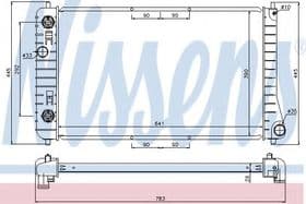 Радіатор охолодження двигуна