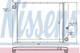 Радиатор охлаждения двигателя Радиатор охлаждения двигателя