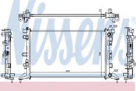 Радіатор охолодження двигуна